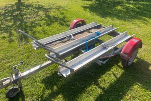 Carrello rimorchio moto