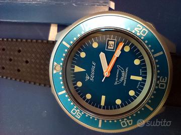 Squale 1521-026B0 blue blasted