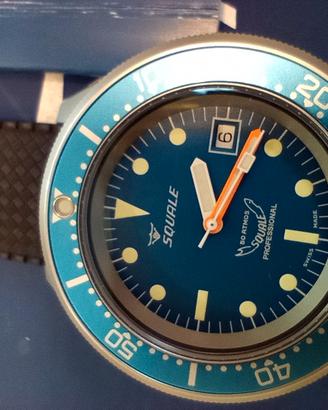 Squale 1521-026B0 blue blasted