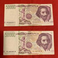 Banconote da 50000 lire