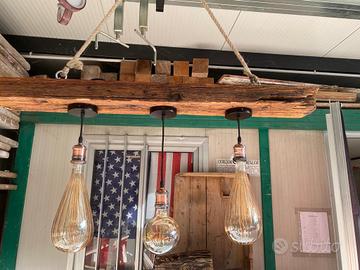 Lampadario fatto a mano