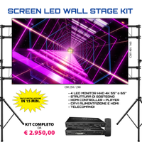 VIDEO LED WALL per palchi e scenografie