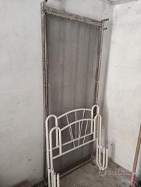 letto singolo vintage 