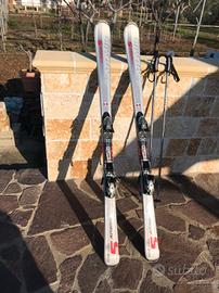 Sci atomic + attacchi + casco+ occhiali