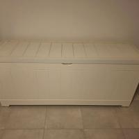 Cassapanca in legno verniciato 170x50x75cm