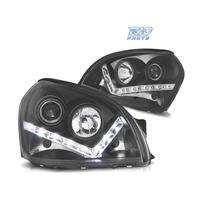 FARI PER HYUNDAI TUCSON 04-10 LUCE DIURNA SFONDO N