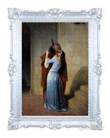 IL BACIO DI HAYEZ STAMPA SU CARTA IN CORNICE 86X67
