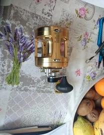 shimano tiagra 16 lb due velocità mulinello pesca