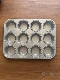 Stampo per muffin e cupcake - 12 porzioni