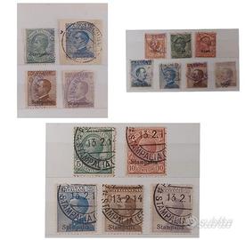 Francobolli Colonie Italiane 1912