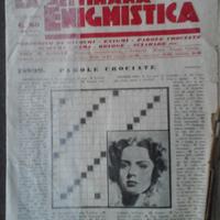 Settimana enigmistica anno 1938