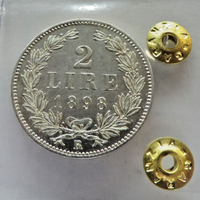 San Marino 1898 R - 2 Lire argento - "Valore" QFDC