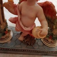 Soprammobile Orologio con angioletto 