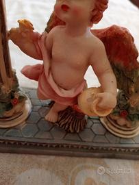 Soprammobile Orologio con angioletto 