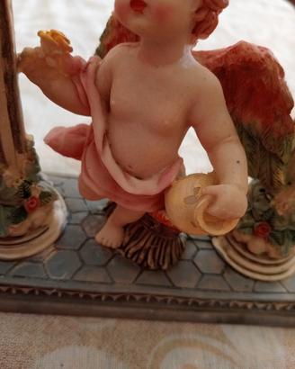 Soprammobile Orologio con angioletto copia Liberty