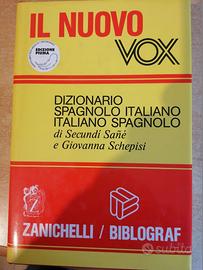 Dizionario Spagnolo Italiano Zanichelli VOX