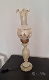 Lampada in onice