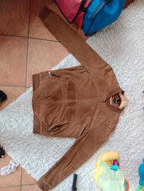 Bomber vero camoscio