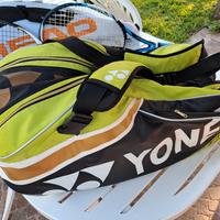 set tennis - 2 racchette + 2 borse