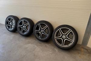 Cerchi e gomme 18" AMG per Mercedes classe A/B/C
