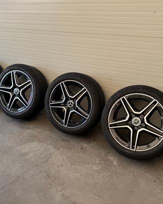 Cerchi e gomme 18" AMG per Mercedes classe A/B/C