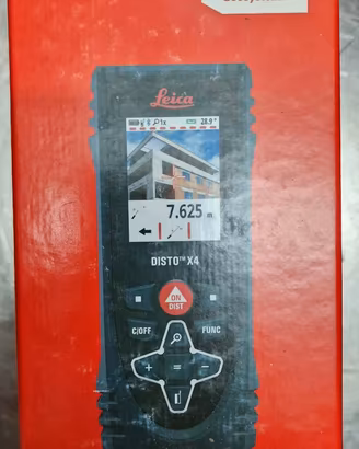 Leica DISTO X4 - Metro laser con camera digitale