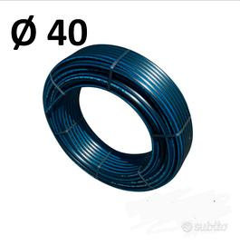 tubo polietilene Ø 40 mm e 32 mm alta densità