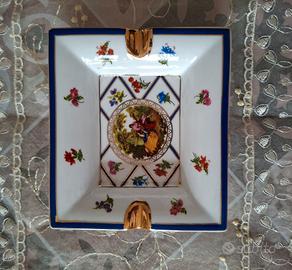 Portacenere "Harmony" porcellana Limoges Style