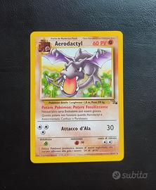 Carta Pokémon Aerodactyl rara 16/62 ita