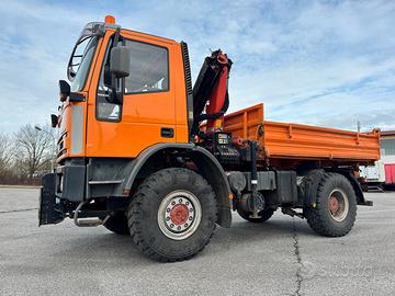 EUROCARGO ML 140-24 4x4 + GRU PALFINGER - RADIO