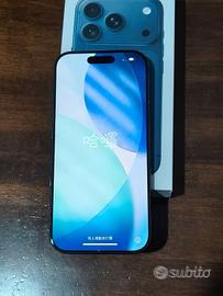 iPhone 17 pro blue 256gb