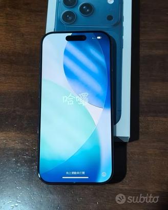 iPhone 17 pro blue 256gb
