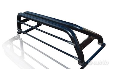 Ford Ranger 2012>16 Roll bar nero protez.cabina