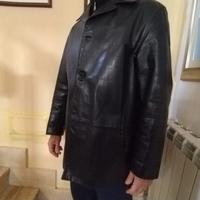 giacca in pelle da uomo tg L/ 50