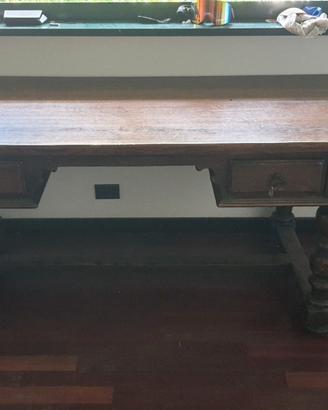 tavolo antico in legno massello