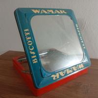 Coperchio latta biscotti Wamar 1930-40