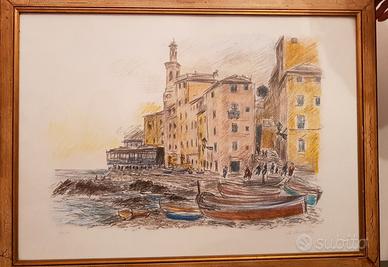 Litografia Originale Michele Cascella