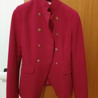 giacca doppiopetto vicolo color magenta 