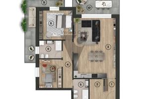 PROZZOLO - NUOVO BICAMERE CON DUE TERRAZZI