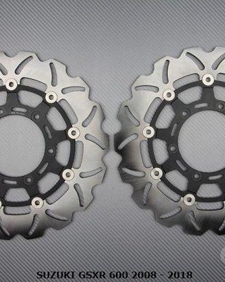 dischi freno anteriore SUZUKI GSXR 600 2008 - 2018