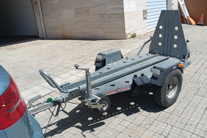 Carrello porta moto
