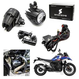 2 Faretti Led BMW GS1300 40W profondità+cablaggio