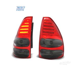 FANALI TOYOTA LAND CRUISER FJ120 03-08 LED ROSSO A