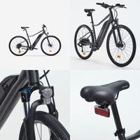 Bicicletta ELETTRICA ALLUMINIO tg.L+ACCESSORI