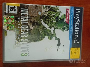 metal Gear solid 3 ps2