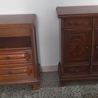 Mobiletti in legno anni '50