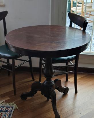 tavolo legno tondo