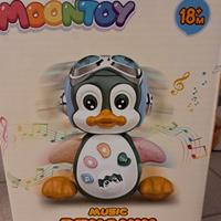 Pinguino sonoro che cammina