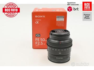 Sony FE 50 F2.5 G (Sony)