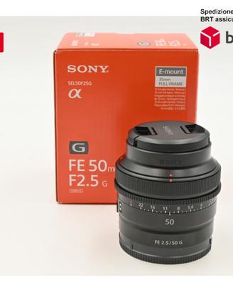 Sony FE 50 F2.5 G (Sony)